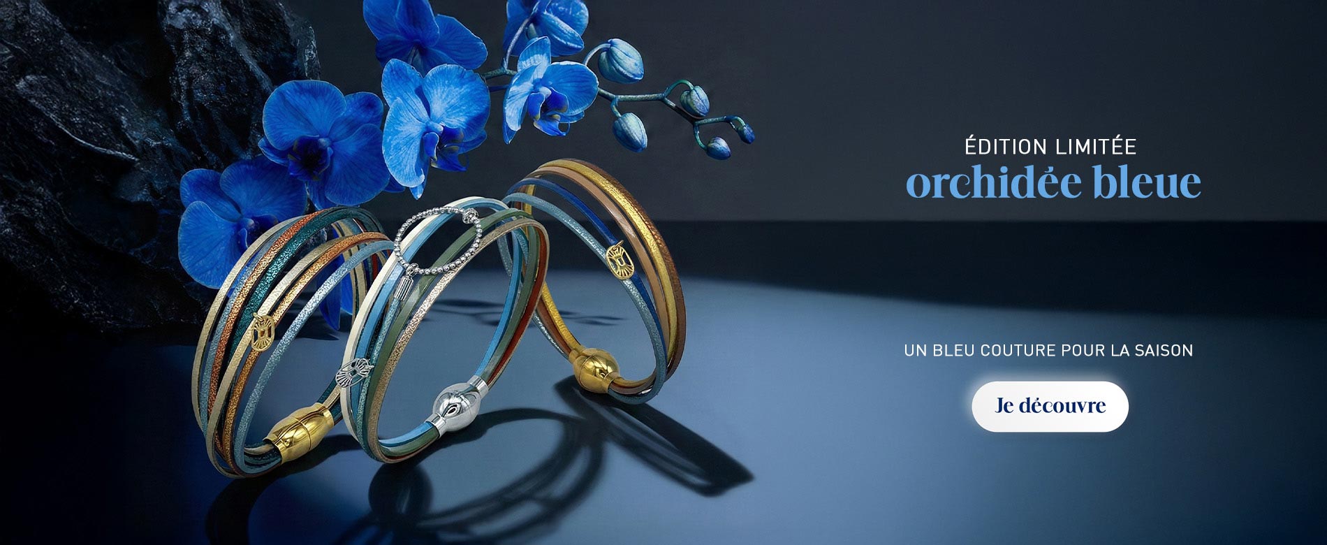 Edition Limitée Orchidée Bleue : Un bleu couture pour la saison